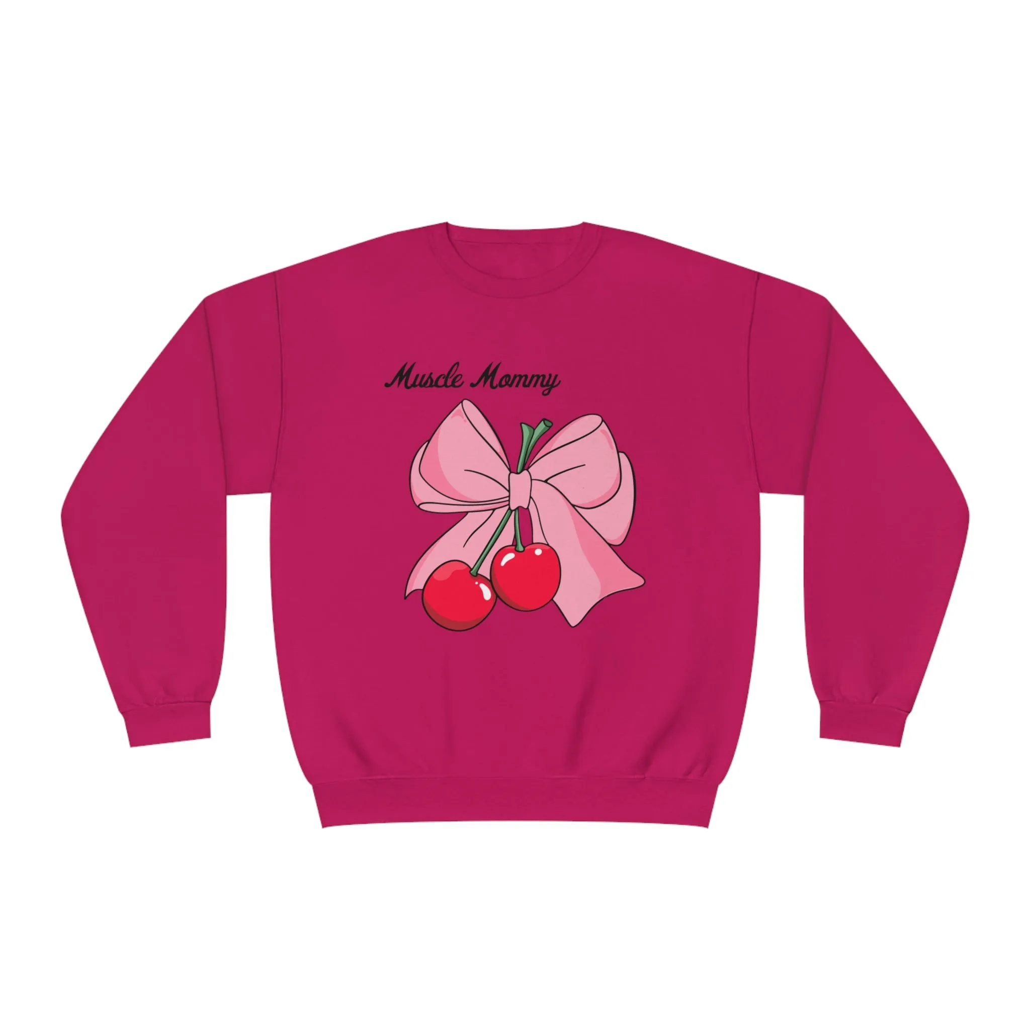 MUSCLE MOMMY (BOW)- CREWNECK