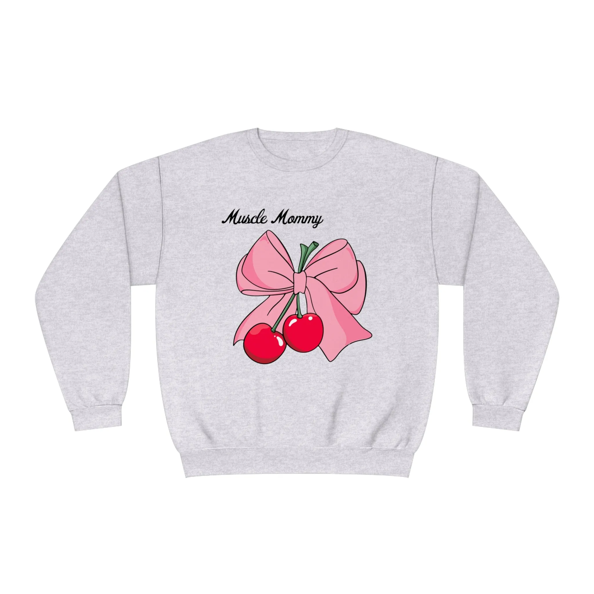 MUSCLE MOMMY (BOW)- CREWNECK