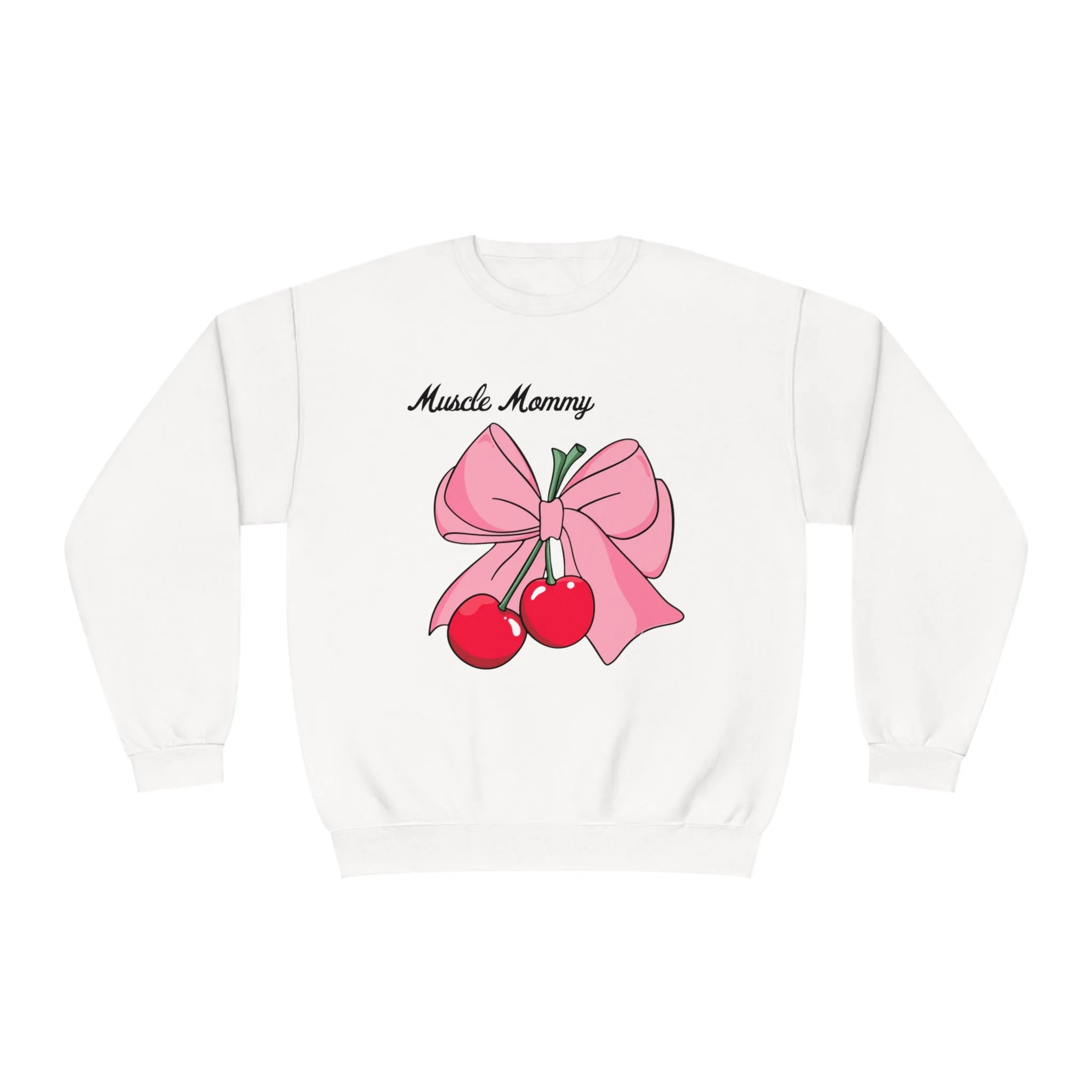 MUSCLE MOMMY (BOW)- CREWNECK