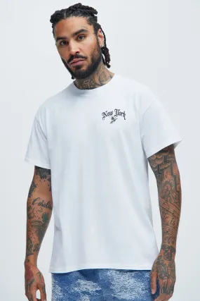 New York The Big Apple Short Sleeve - White