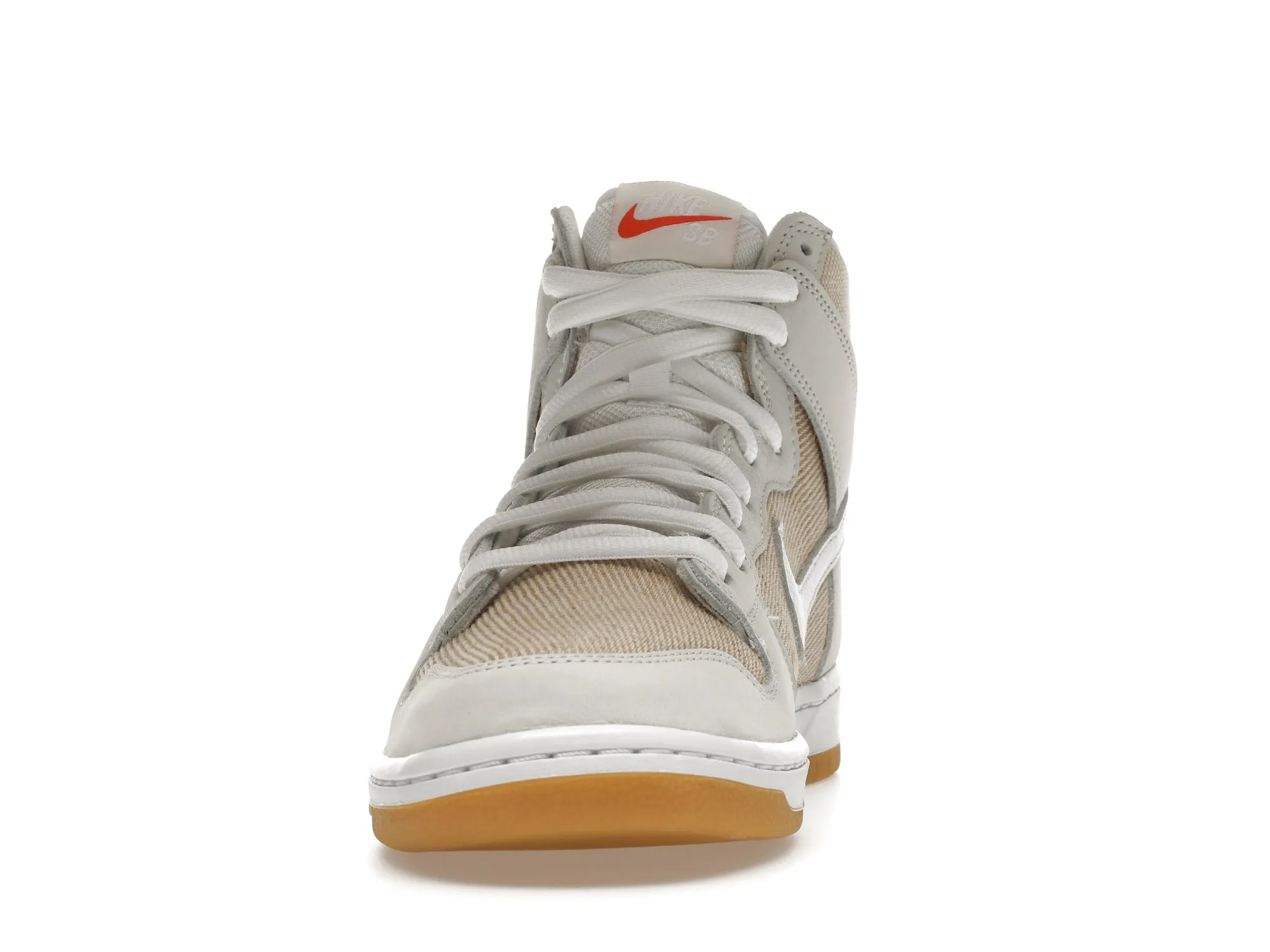 Nike SB Dunk High Pro ISO Orange Label Unbleached Natural