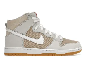 Nike SB Dunk High Pro ISO Orange Label Unbleached Natural