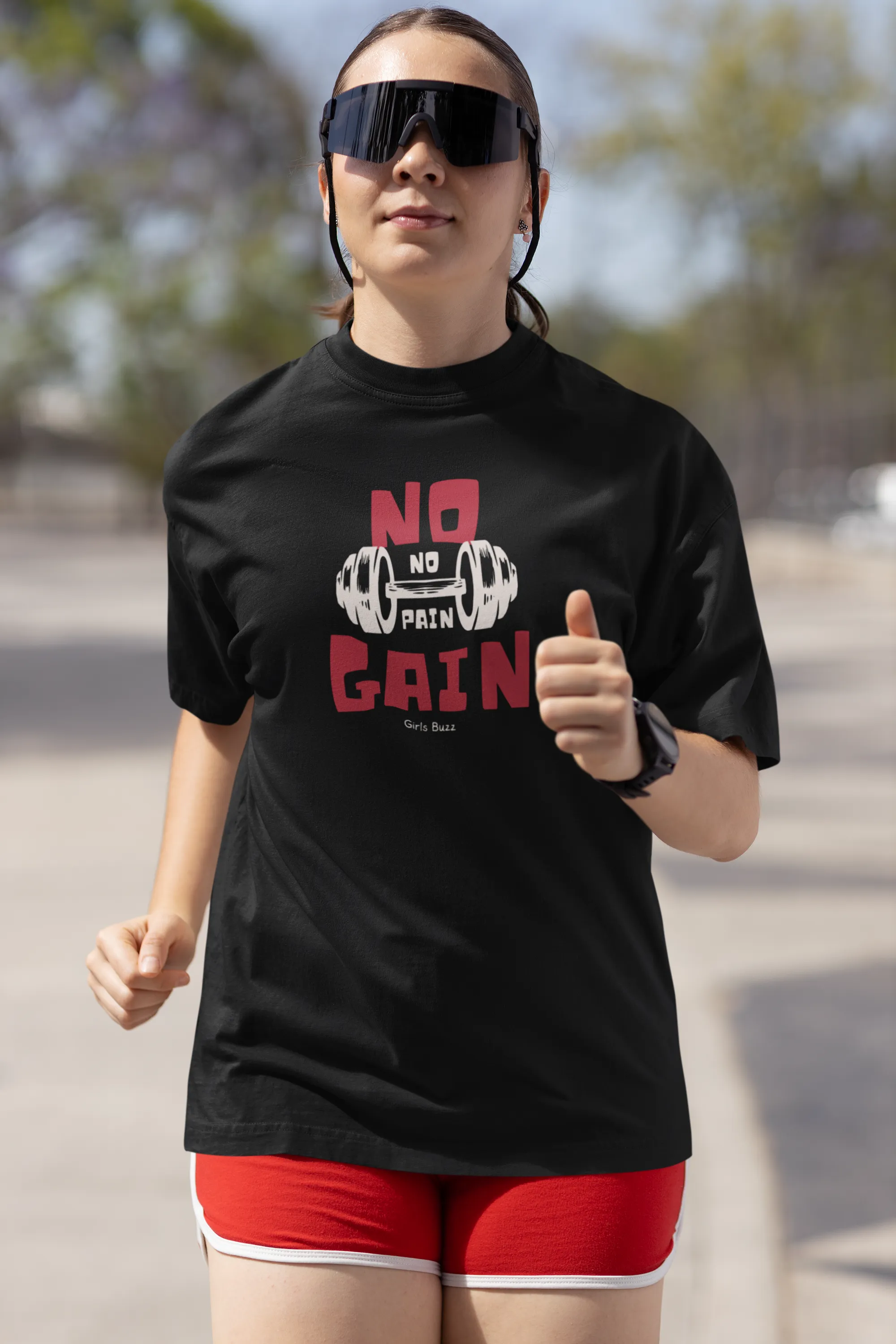 No Pain No Gain Workout Tee