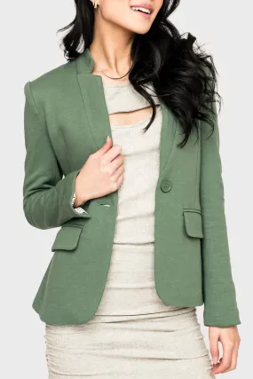 Notch Collar Blazer