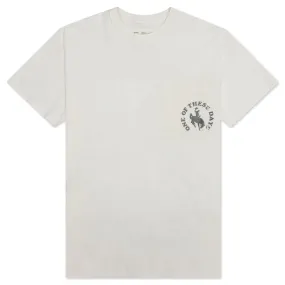 One Of These Days Cowboy Hippies Pocket Tee - Bone