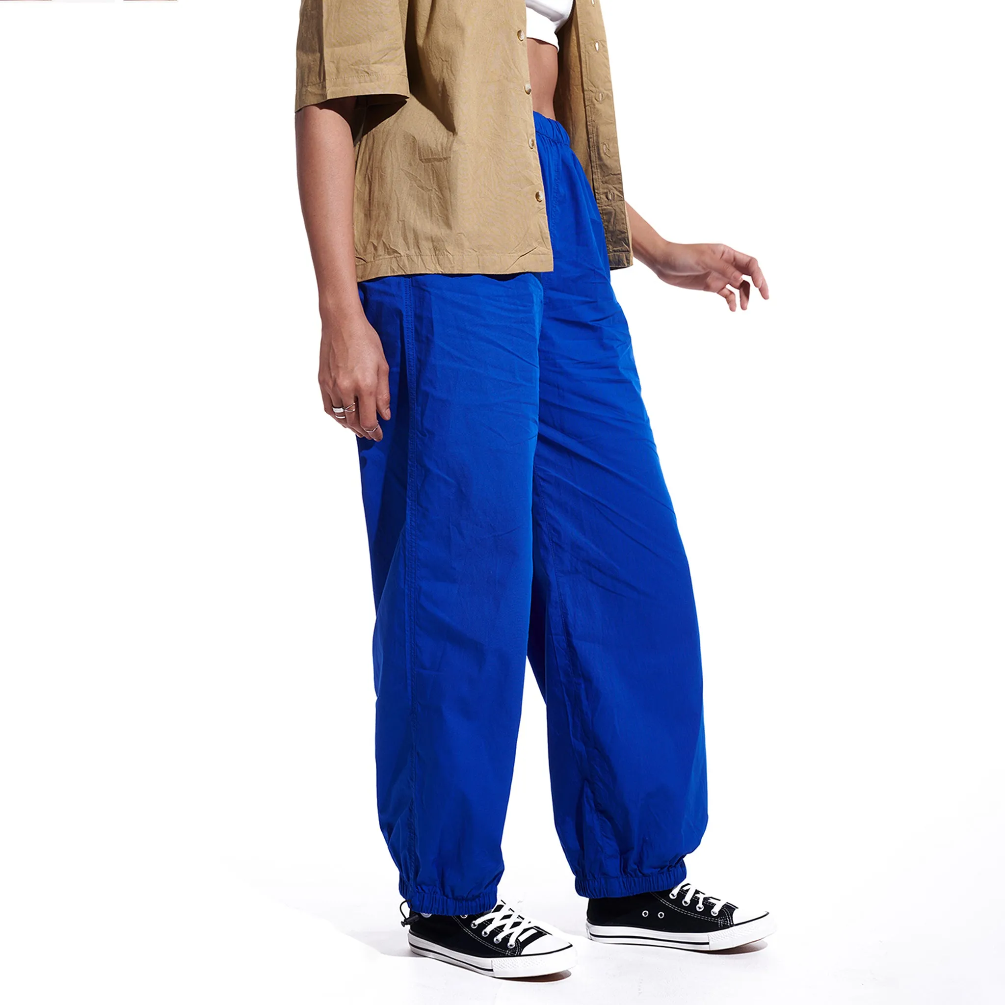 Oversized Parachute Pants for Women