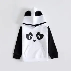 Panda Kids Fleece Hoodie