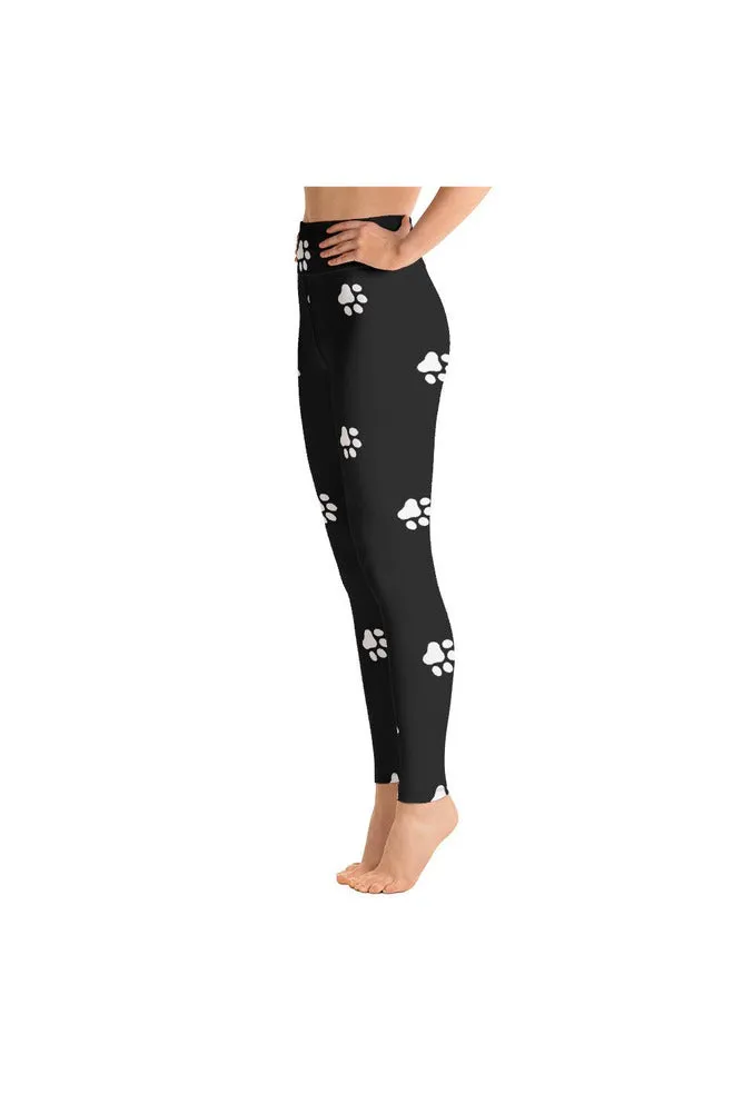 Paw Print Yoga Leggings