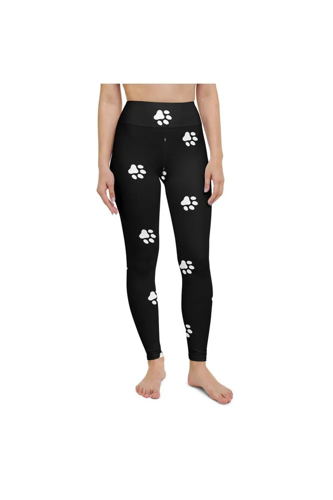 Paw Print Yoga Leggings