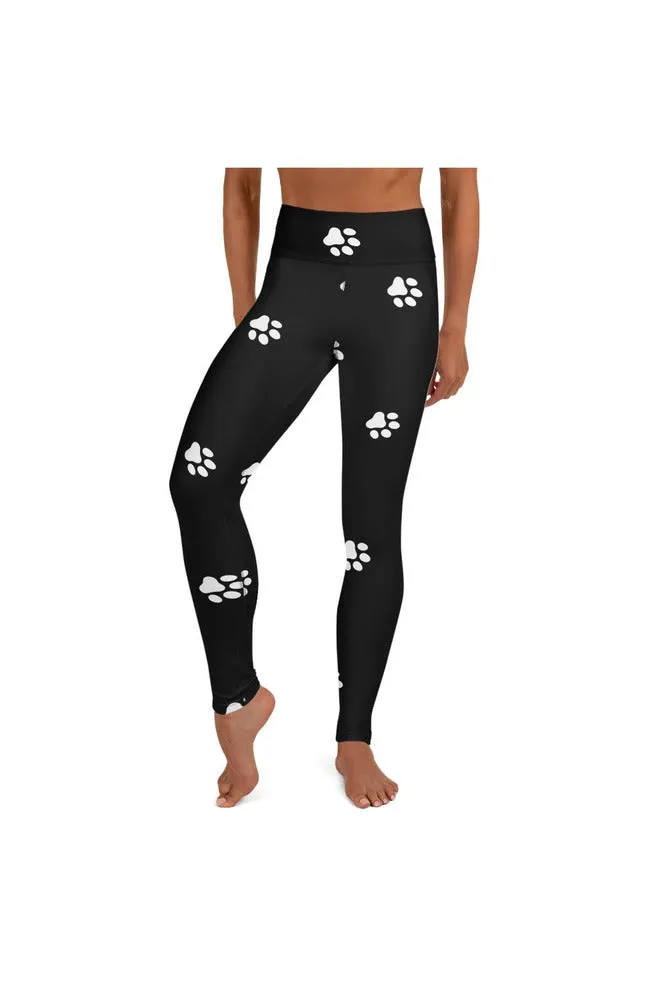 Paw Print Yoga Leggings