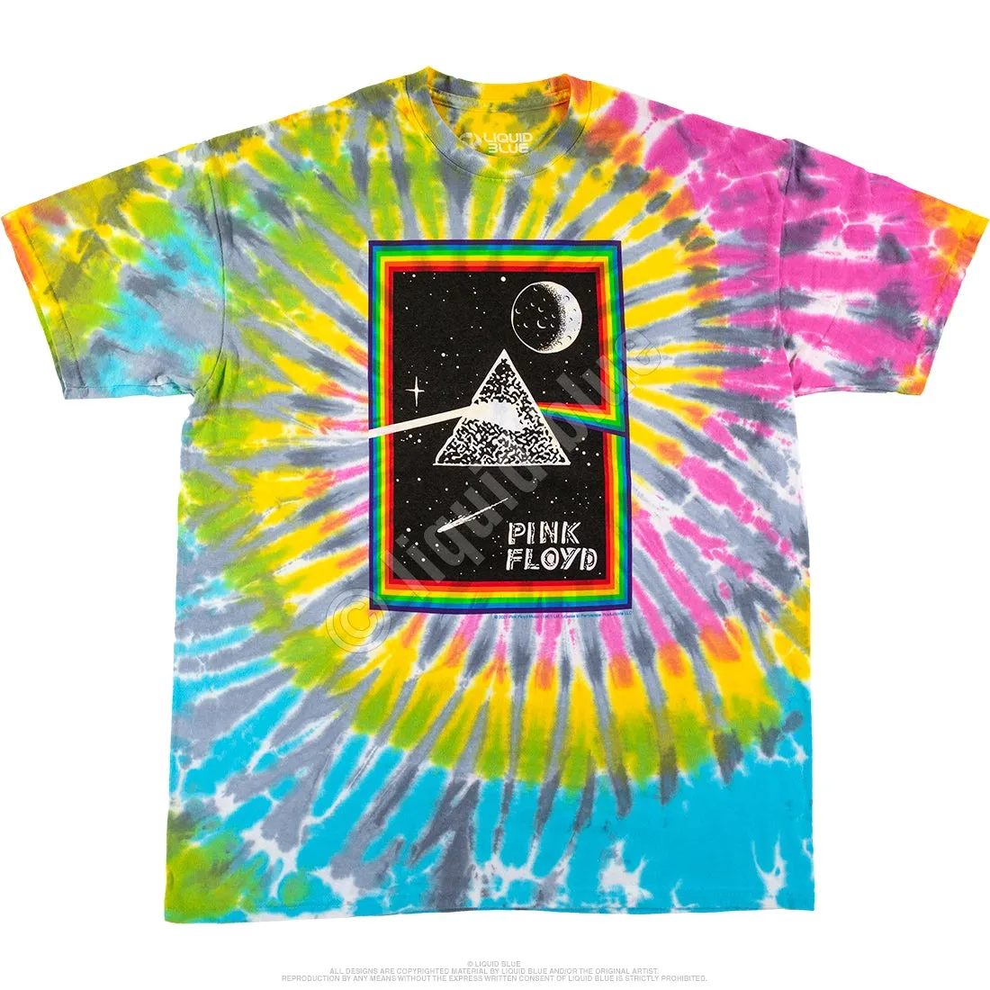 PRISM MOON TIE DYE TEE