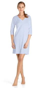 Pure Essence 3/4 Sleeve Gown | Blue Glow