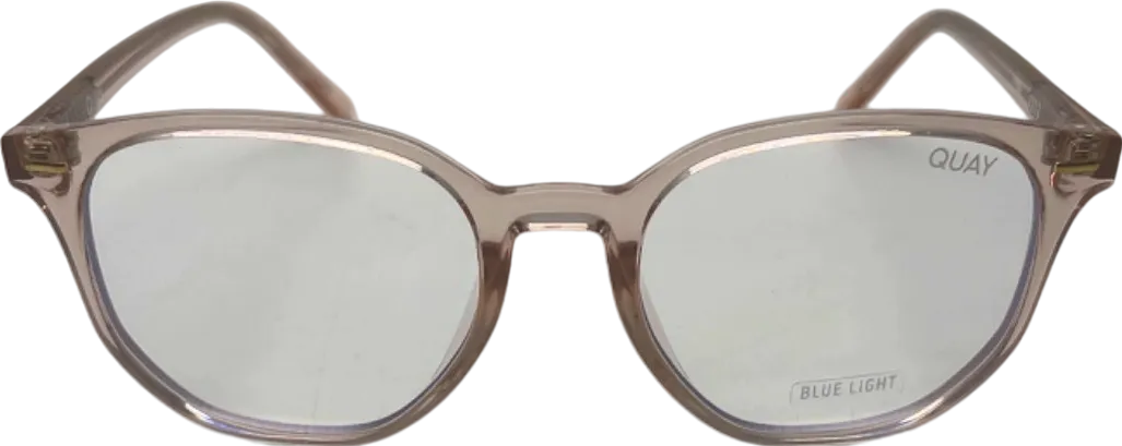 Quay Pink CTRL QU-000519 Blue Light Glasses in Case