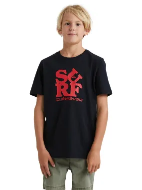 Quiksilver Boys Surf Short Sleeve T-Shirt