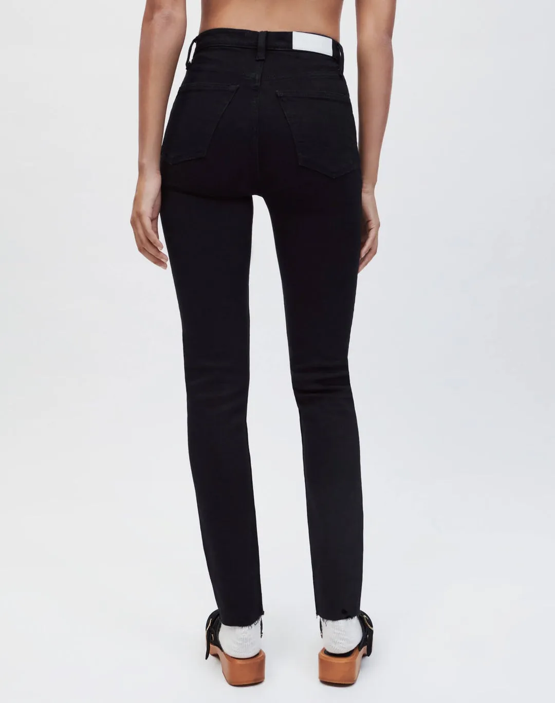 RE/DONE Extra Stretch High Rise Ankle Crop