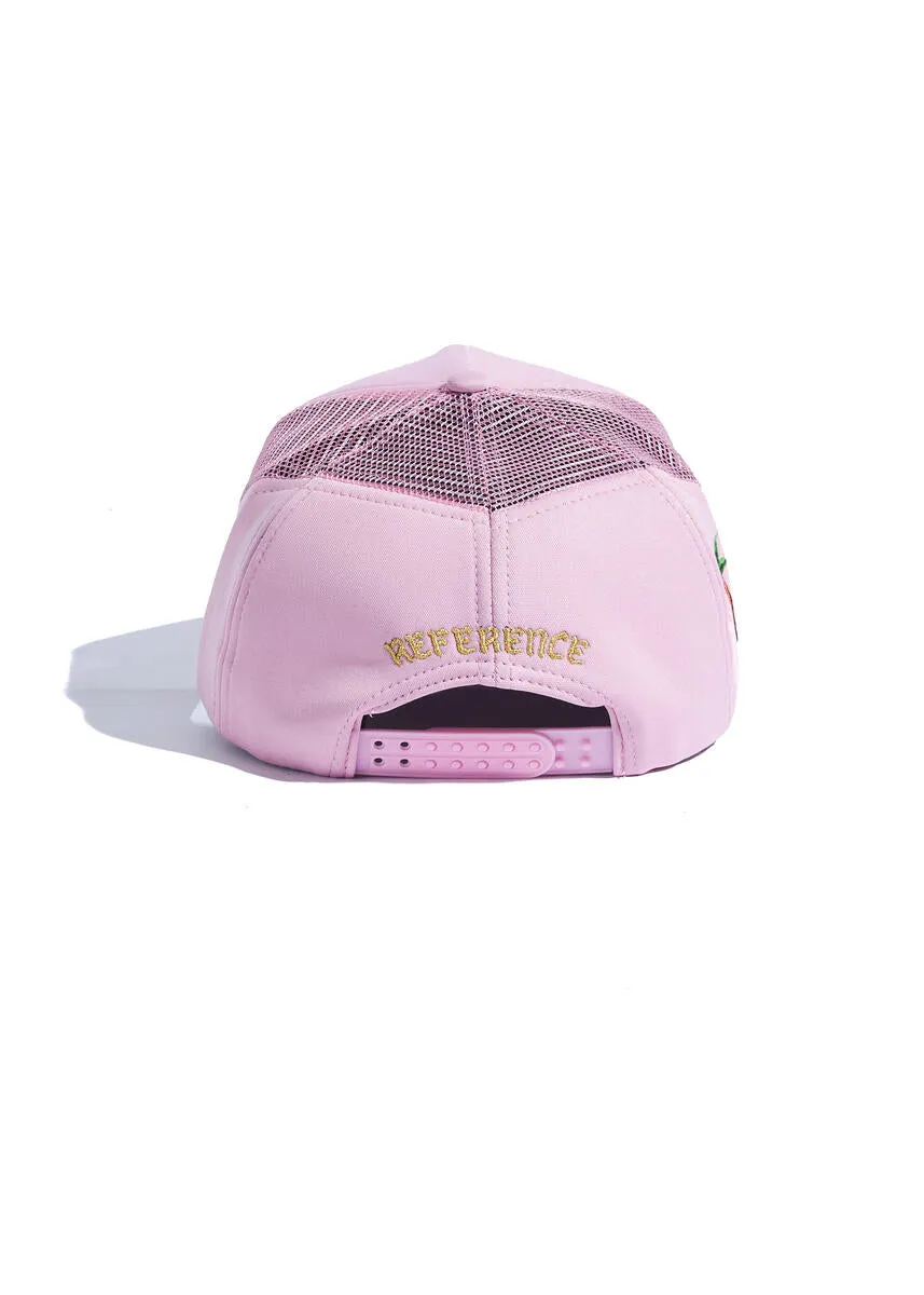 Reference PARADISE LA TRUCKER Hat (PINK)