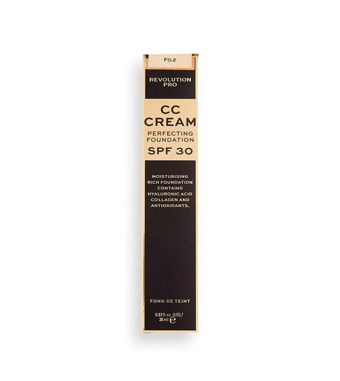 Revolution Pro - CC Cream Perfecting Foundation SPF 30 - F0.2