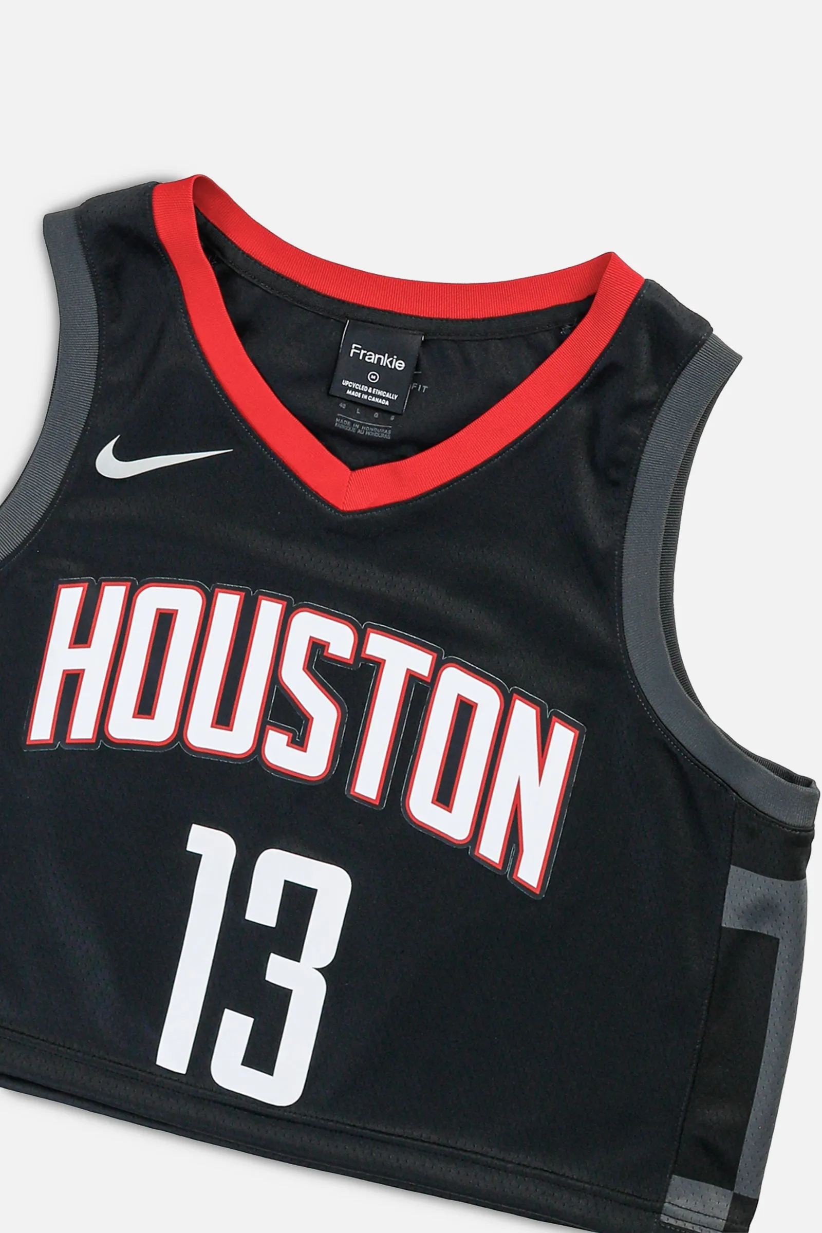 Rework Houston Rockets NBA Crop Jersey - M