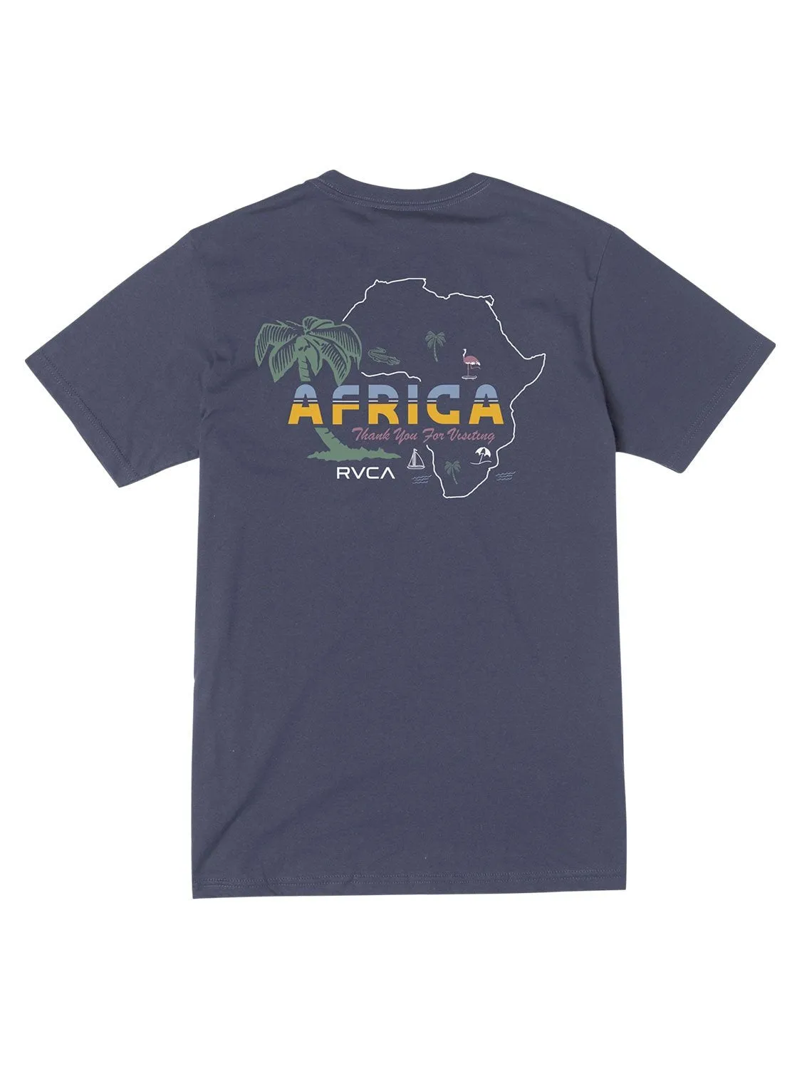 RVCA Men's Thank You Africa T-Shirt