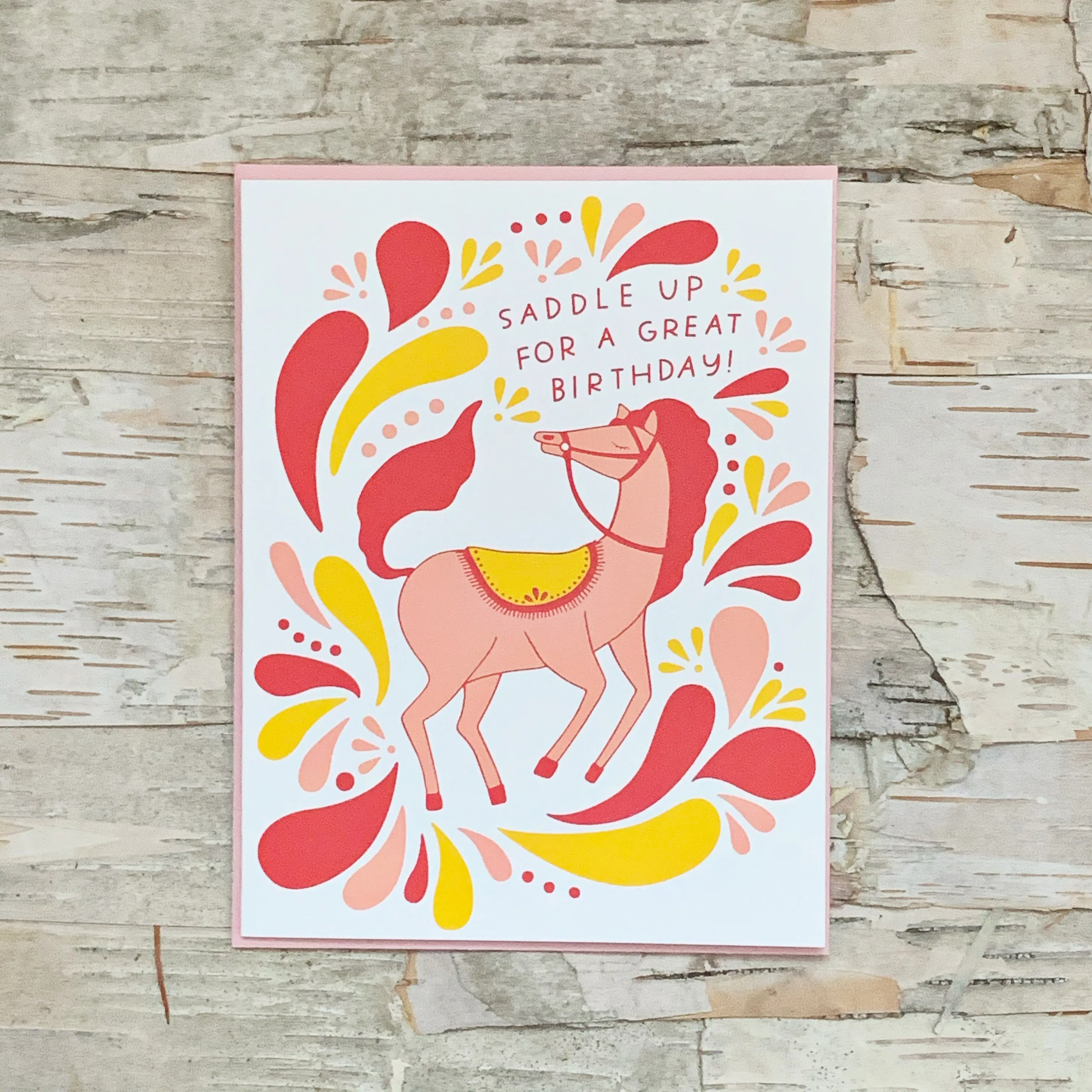 Saddle Up Birthday Card