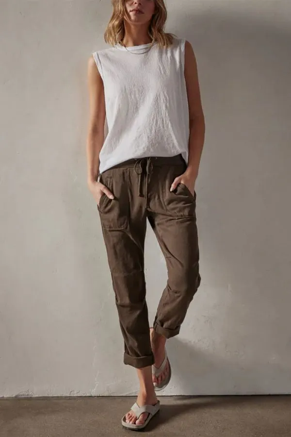 Soft Drape Utility Pant