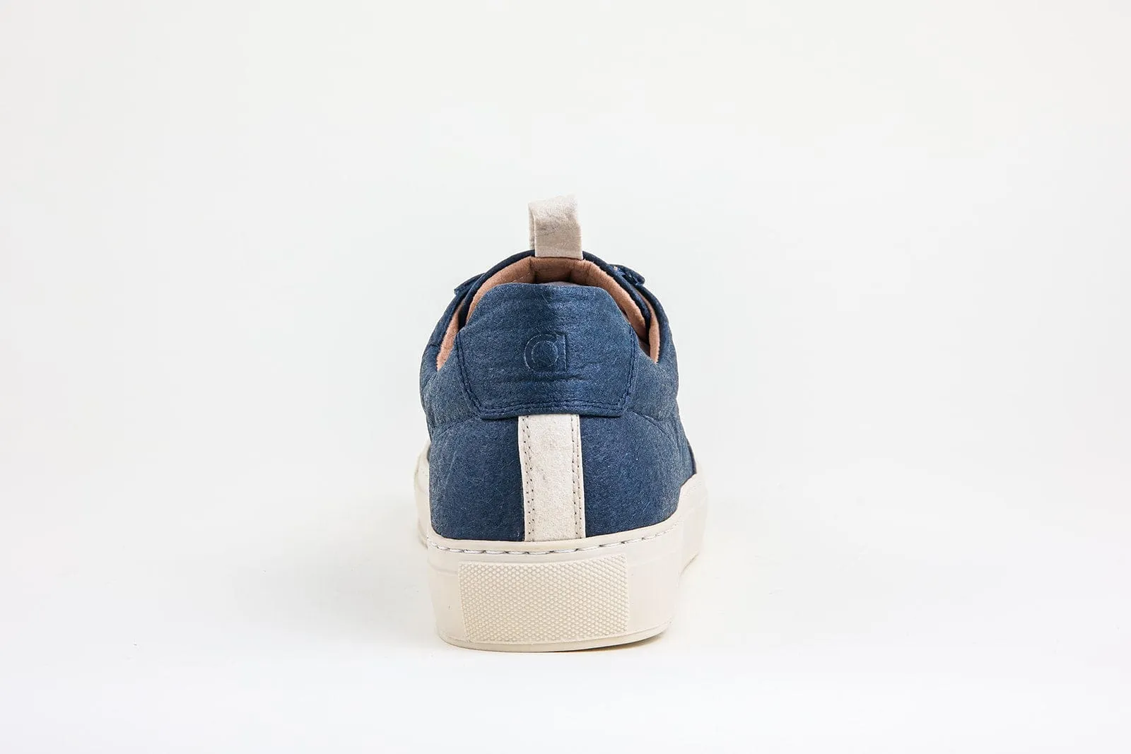 Suber Pineapple Leather Vegan Sneakers | Marine