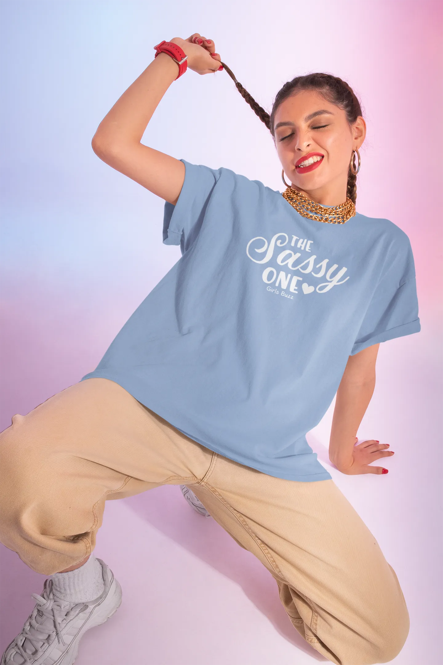 The Sassy One Oversized Tee