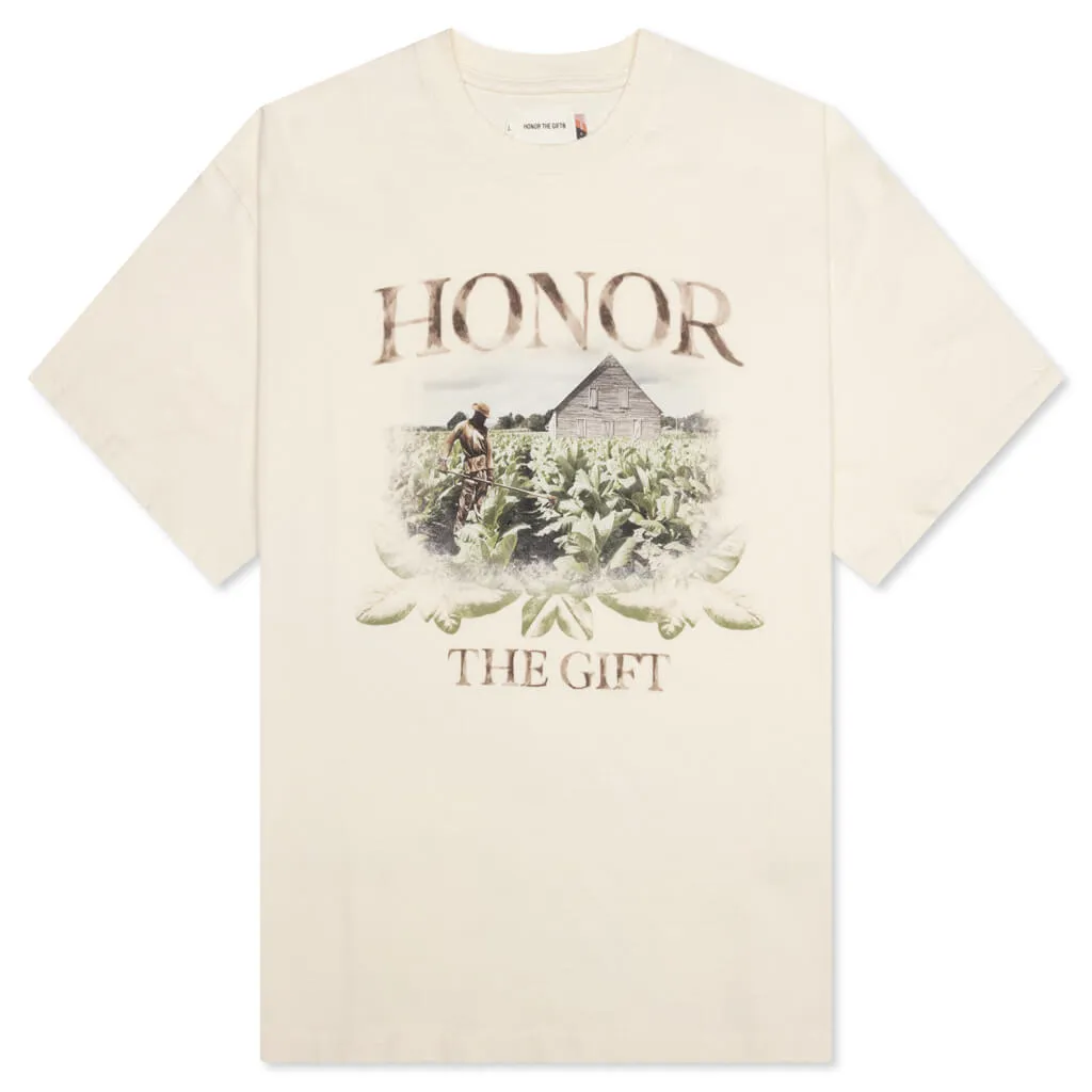 Tobacco Field S/S Tee - Bone