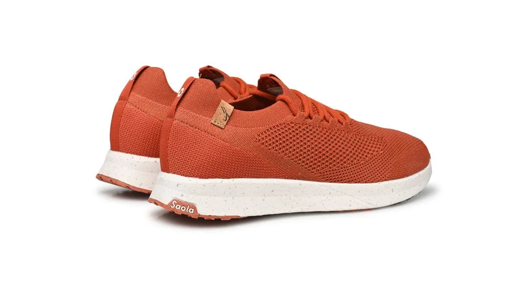 Tsavo 2.0 Men's Recycled PET Sneakers | Mecca Orange