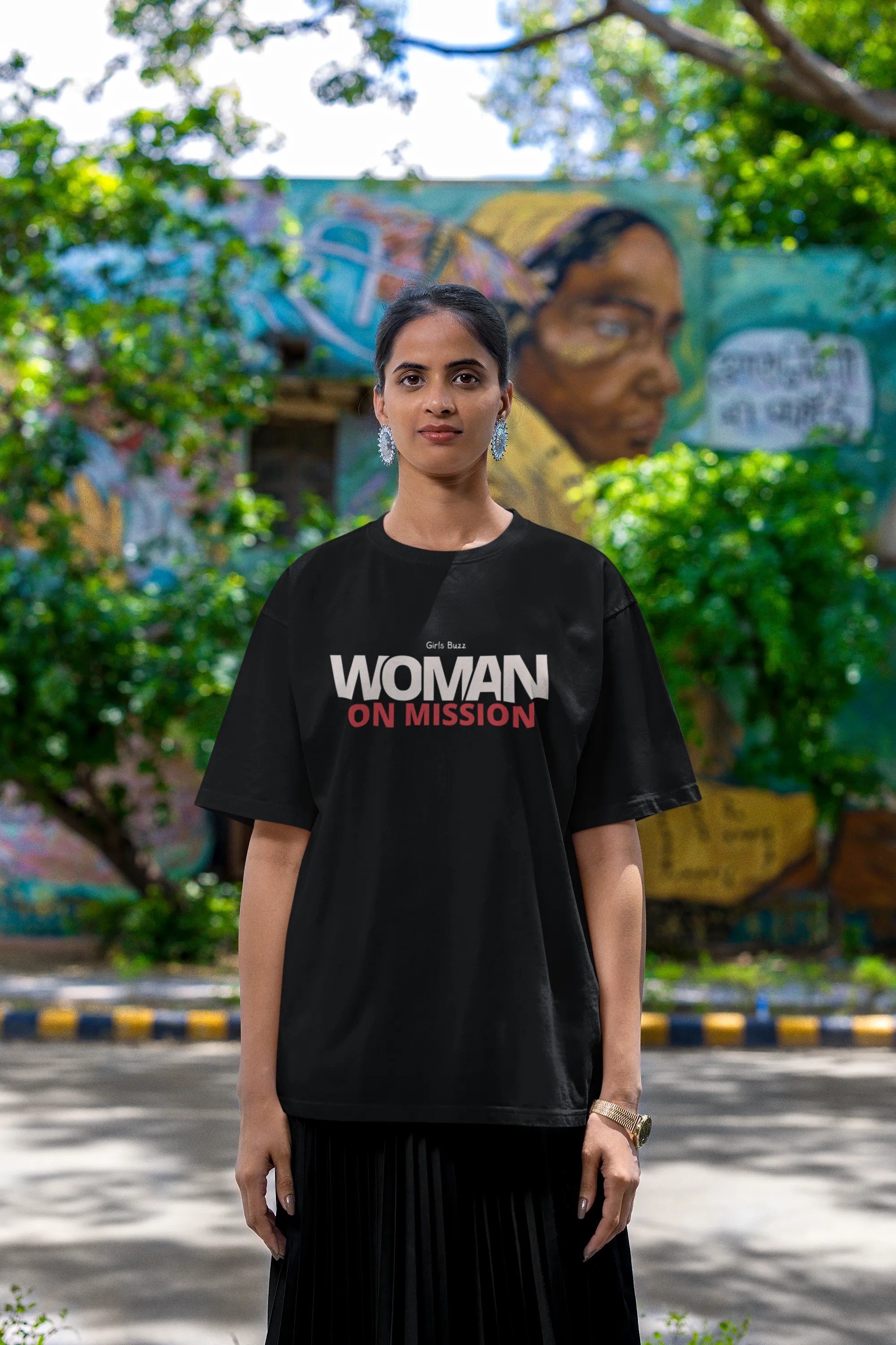 Woman On Mission Workout Tee