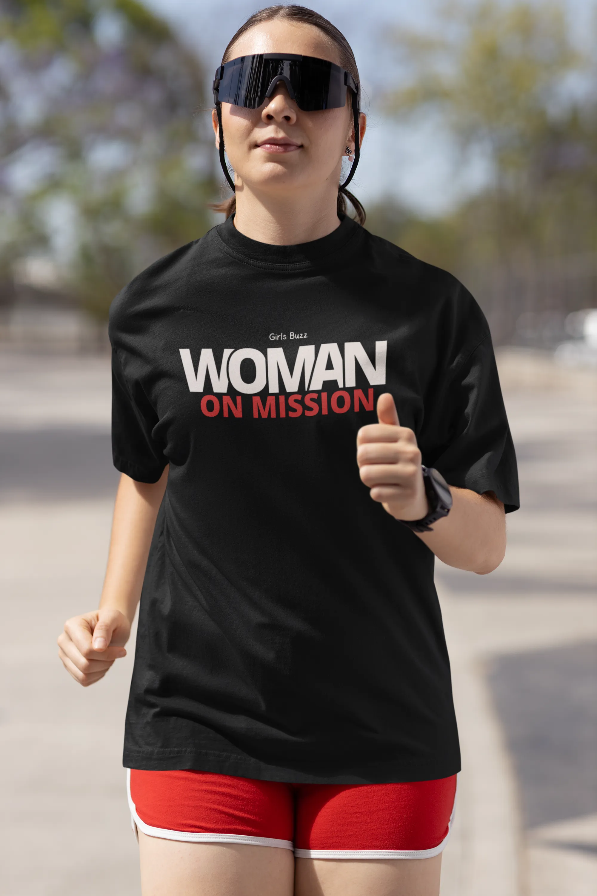 Woman On Mission Workout Tee