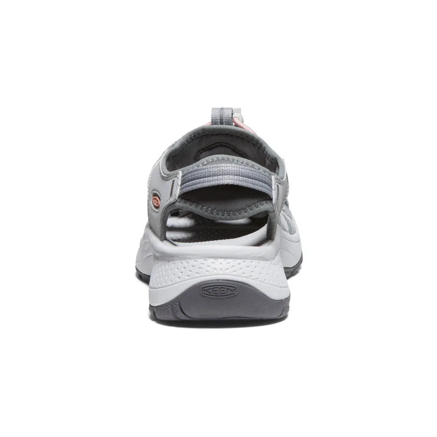 Women's Astoria West Sandal  |  Grey/Coral