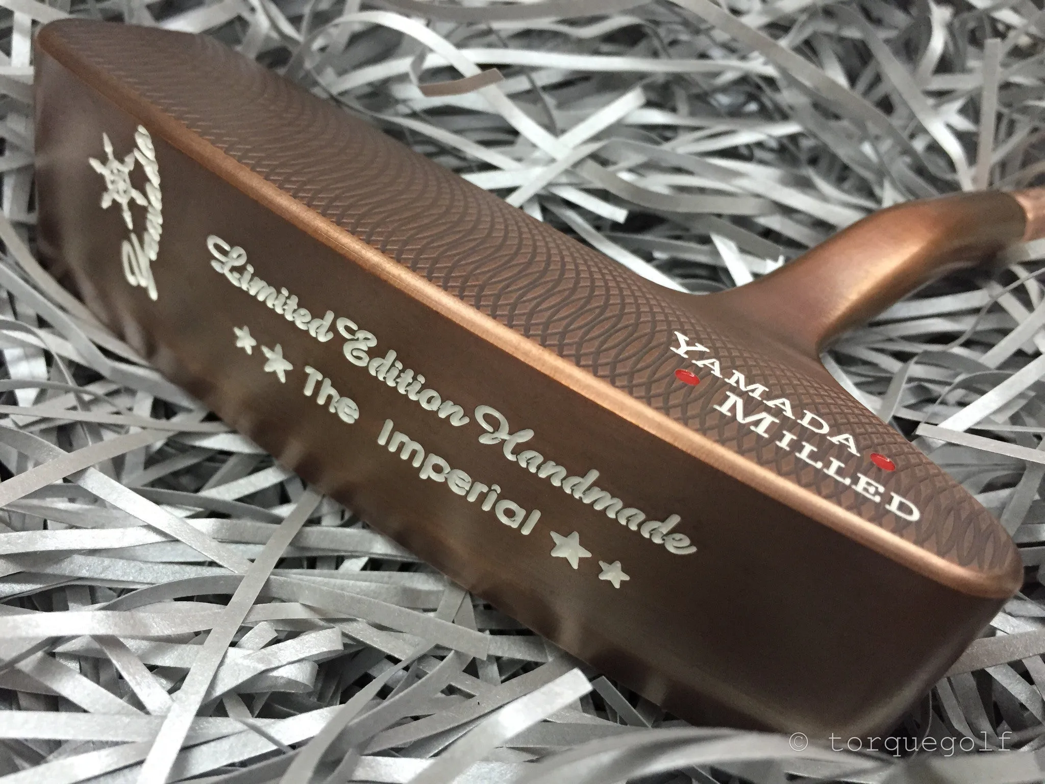 Yamada Golf Imperial Burnt Copper Handmade Putter Head Only