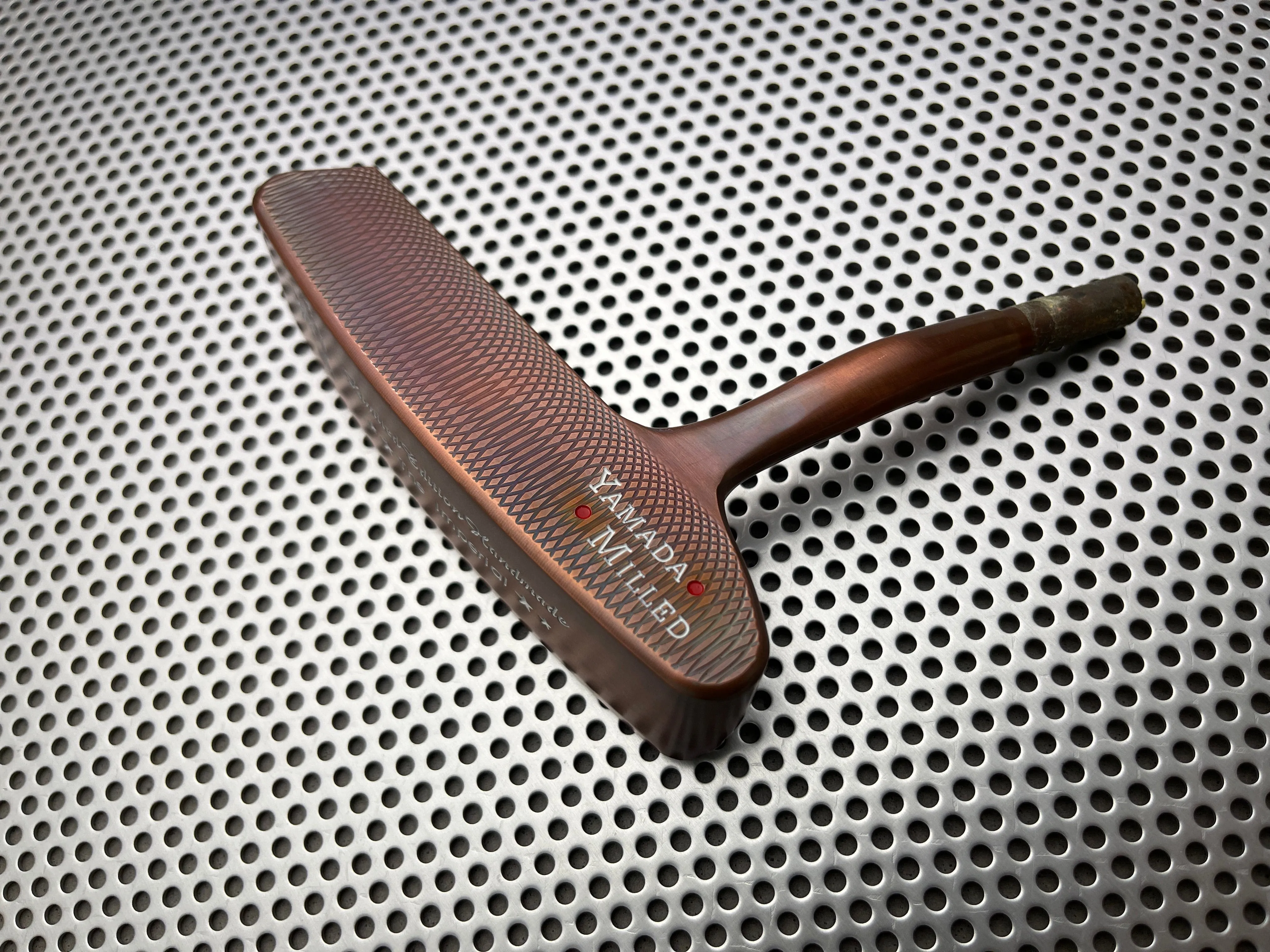 Yamada Golf Imperial Burnt Copper Handmade Putter Head Only